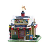 Springs creek post office b/o led Kersthuisje LEMAX - Lemax - thumbnail