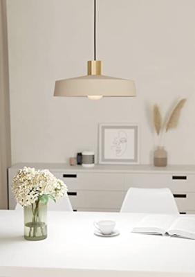 Eglo HanglampValdiola zandbruin Ø 36cm - 900429