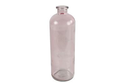 Fles Caria glas ro 11x11x33 cm roze Countryfield - Countryfield Fles Caria glas ro 11x11x33 cm roze Countryfield - Countryfield