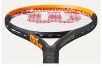 Wilson Burn Spin Jr 24 Tennisracket Black/Orange 24" - thumbnail