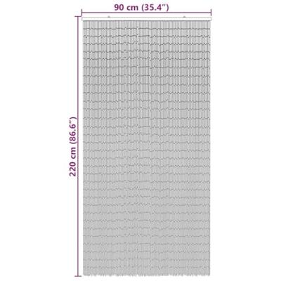 Insectengordijn bamboe print 90x220 cm bamboe Insectengordijn bamboe print 90x220 cm bamboe