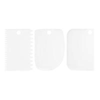 Krumble Fondant schraper (set van 3) - Wit - thumbnail