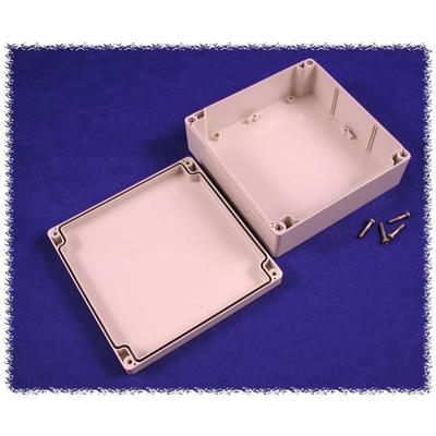 Hammond Electronics 1554R2GY Universele behuizing 160 x 160 x 60 Polycarbonaat Grijs 1 stuk(s)