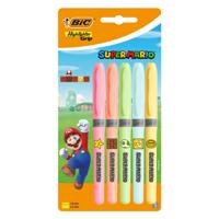 BIC super mario markeerstiften, 5st. - thumbnail