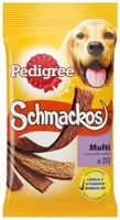 Pedigree Schmackos Multimix vleesstrips hondensnacks 2 x 20 stuks - thumbnail