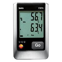 testo 176 T4 Temperatuur datalogger Te meten grootheid: Temperatuur -200 tot 1000 °C - thumbnail