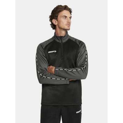 Craft 1912731 Squad 2.0 Half Zip M - Black/Granite - 3XL
