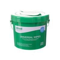 Clinell Universal Wipes Bucket 225 St - thumbnail
