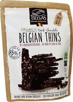Belvas Thins dark 85% met kokosbloesemsuiker bio 120 Gram - thumbnail