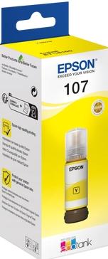 Epson 107 70ml Gele Inktcartridge voor de Ecotank
