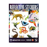 REFLECTIVE BERLIN reflex-stickers "k.i.d." ref.sticker re.berlin kid jungle - thumbnail