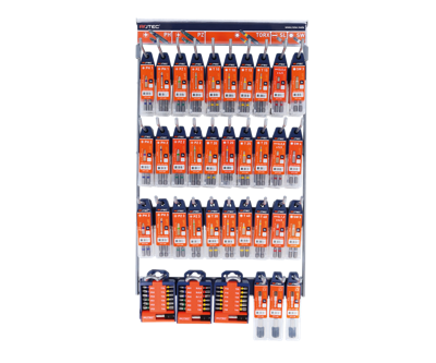 Rotec Bit- & bithouder-display | OPTI-LINE | PH-PZ-TX-SL-SW | 168-delig - 827.9900