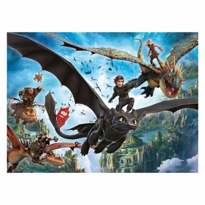Ravensburger legpuzzel draken en helden - 150st. xxl Ravensburger legpuzzel draken en helden - 150st. xxl