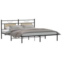 Bedframe zonder matras hout sonoma eikenkleurig 160x200 cm - thumbnail