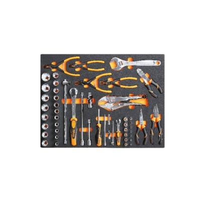 Beta MB37 Zachte foam inlegbak met 1/4" en 1/2" dopsleutels en tangen - 024504237 024504237