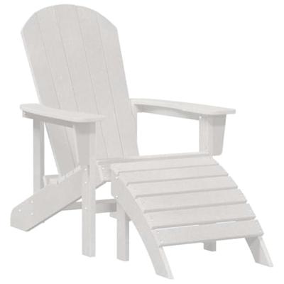 Tuinstoel 2 pcs Wit 83 x 74 x 92 cm Polyetheen