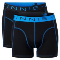 Vinnie-G Boxershorts 2-pack Black/Blue Stitches-XXL - thumbnail