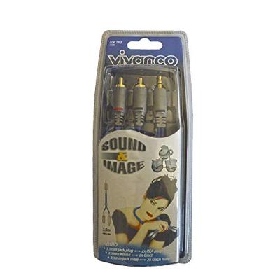 Vivanco si3r1203 audio kabel plug-2x cinch 3m