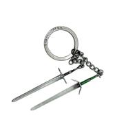 The Witcher III: Wild Hunt Keychain - Geralt Two Swords - thumbnail