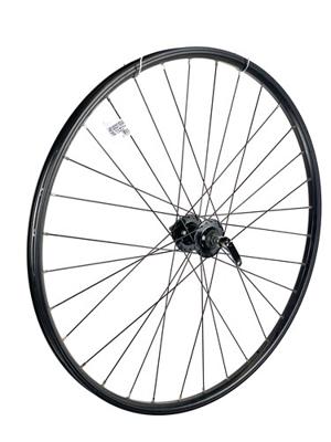 Rodi Voorwiel 28 inch 622 zwart schijfrem 6-gaats gebust