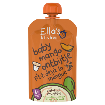 Baby ontbijtje mango 6+ maanden bio 100 Gram
