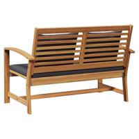 Tuin Sofa Set 2 pcs Bruin Massief teakhout - thumbnail