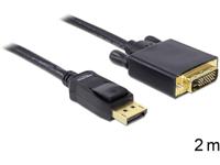 DeLOCK DisplayPort naar DVI 24+1 kabel adapter - thumbnail
