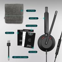 EPOS IMPACT 760 On Ear headset Kabel Stereo Zwart Telefoon - thumbnail