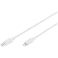 Digitus Mobiele telefoon, Apple iPad/iPhone/iPod, Laptop Laadkabel [1x USB - 1x Lightning] 2 m - thumbnail