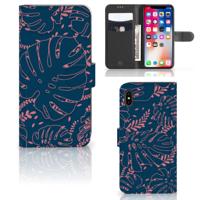 Apple iPhone Xs Max Hoesje Palm Leaves - thumbnail