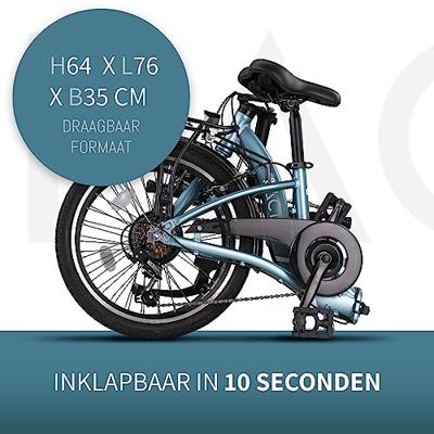 Pacto Six 20 inch Vouwfiets 6v