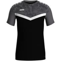 JAKO Iconic Trainingsshirt Kids Zwart - thumbnail