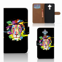 Huawei Mate 9 Leuk Hoesje Lion Color - thumbnail