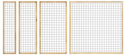 Gaaselementen met kader geimpregneerd 180 cm Tuindeco - Tuindeco Gaaselementen met kader geimpregneerd 180 cm Tuindeco - Tuindeco