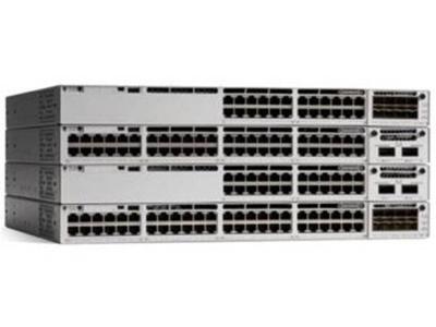 Cisco Catalyst C9300-24P-A gemanaged L2/L3 Gigabit Ethernet (10/100/1000) energie over Ethernet (PoE) ondersteuning 1U grijs netwerkswitch, C9300-24P-A