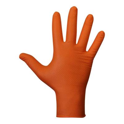 Handschoenen van nitril JUBA Agility Grip Oranje Stofvrij 50 Stuks Maat 11 Handschoenen van nitril JUBA Agility Grip Oranje Stofvrij 50 Stuks Maat 11