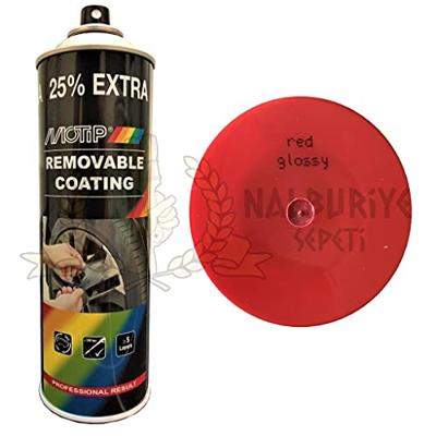 Motip sprayplast hoogglans rood (spuitbus á 500 ml)