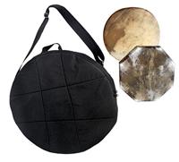 Terré percussion Bag Shaman Drum - Black 50 cm zwarte handtrommeltas - thumbnail