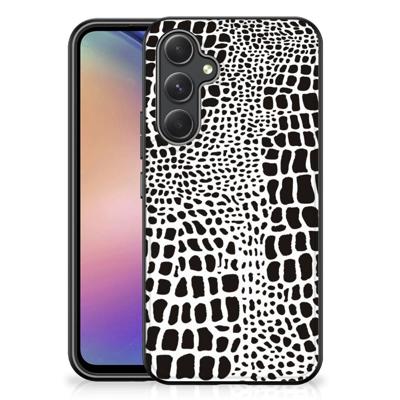 Samsung Galaxy A54 Dierenprint Telefoonhoesje Slangenprint Samsung Galaxy A54 Dierenprint Telefoonhoesje Slangenprint