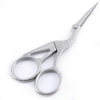 2 stks kraan kleermaker Scissor Cross Stitch retro Craft naaien Scissor kleur: zilver 2 stks kraan kleermaker Scissor Cross Stitch retro Craft naaien Scissor kleur: zilver