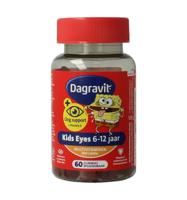 Dagravit Oogsupport Kids Eyes 6-12 Jaar Multivitaminen met Luteïne Gummies - thumbnail