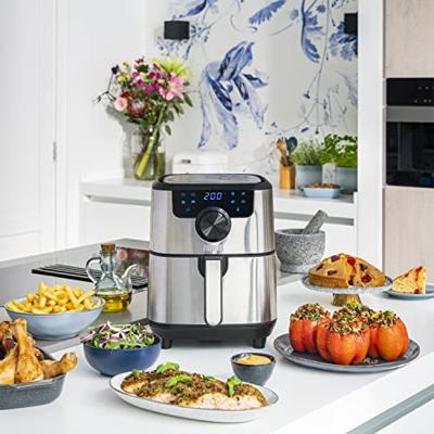 Princess 01.182037.01.001 Airfryer 4.5 l 1500 W Appbased, Timerfunctie Zwart, Zilver Princess 01.182037.01.001 Airfryer 4.5 l 1500 W Appbased, Timerfunctie Zwart, Zilver