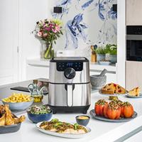 Princess 01.182037.01.001 Airfryer 4.5 l 1500 W Appbased, Timerfunctie Zwart, Zilver - thumbnail