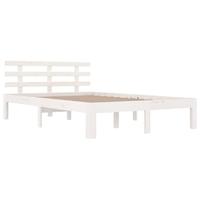 Bedframe massief hout wit 180x200 cm 6FT Super King - thumbnail