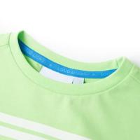 Kindershirt 128 neongroen - thumbnail