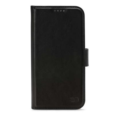 Senza Pure Leather Wallet Apple iPhone 14 Deep Black
