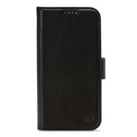Senza Pure Leather Wallet Apple iPhone 14 Deep Black - thumbnail