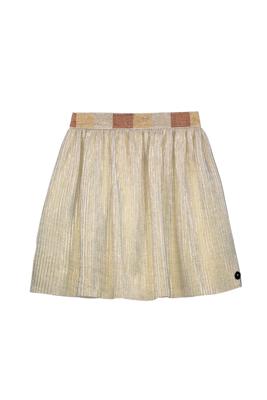 Like Flo Zomer rok meisjes Off wit - plisse + jersey voering - Sara