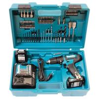 Makita HP333DSAX1 Accu klop-/schroefboormachine + accessoireset 12V Max 2.0Ah in koffer - thumbnail