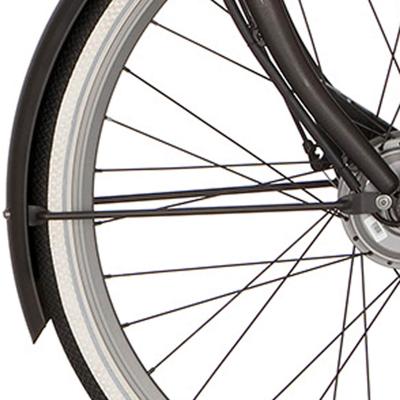 Cortina spatbordstang voor 28 e-u4 black graphite matt